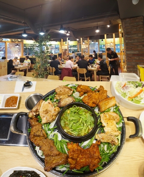 고품질에 저렴한 참숯돼지갈비와 닭갈비, 서대문구 가좌역맛집 온유당