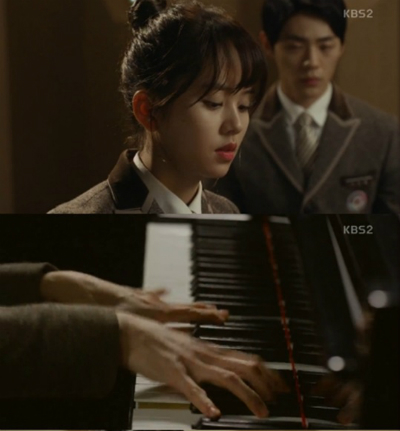 페이지터너 김소현, 신재하와 불꽃튀는 피아노 경쟁 선보여