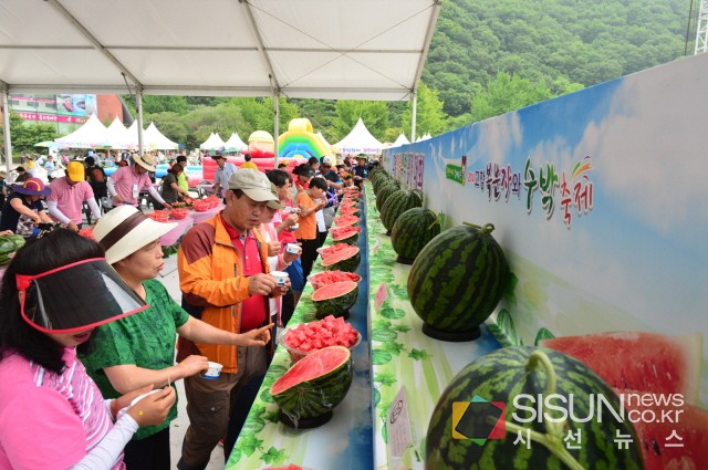 [SN축제] 더운 여름, 기력 보충하기 좋은 '고창 복분자, 수박 축제'