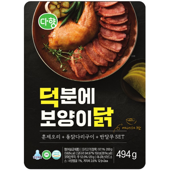 다향, 국내산 오리-닭 조합한 신제품 덕분에 보양이닭 CU 단독 출시