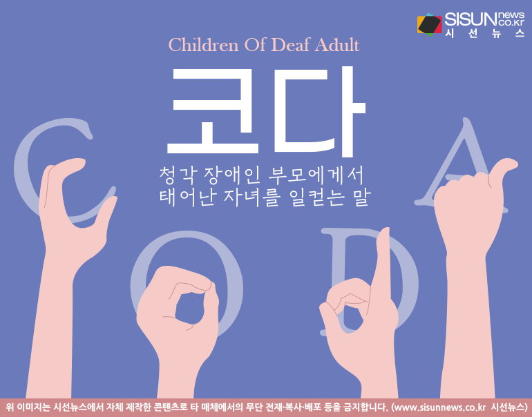그들이 전하는 소리, 청각 장애인 부모에게서 태어난 자녀 코다(CODA) [지식용어]