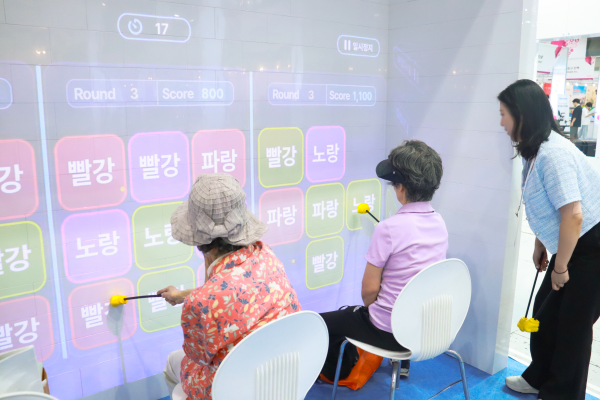 인키움, 2024 홈케어·재활·복지 전시회 참가...시니어 인지능력 향상 콘텐츠 더브레인 선보여