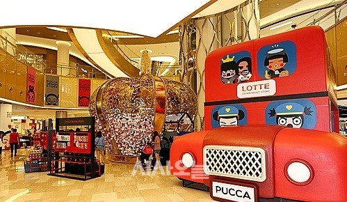 롯데월드몰, 국내 최초 뿌까(PUCCA) 팝업스토어 운영