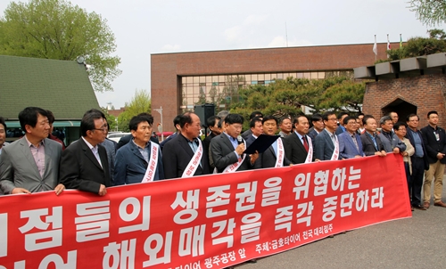 금호타이어 가치 추락시키는 産銀…방산기술까지 팔건가