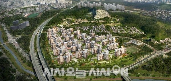 라인건설, 양주 옥정 더원 파크빌리지 1순위 청약 진행