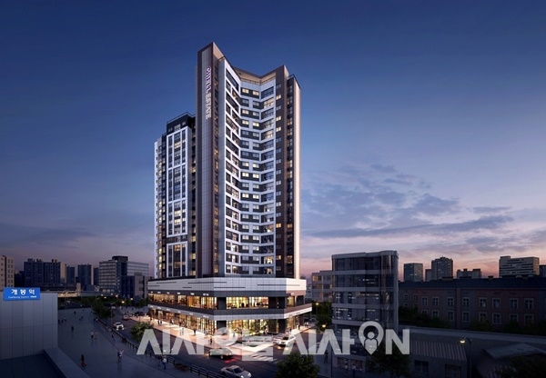 신영지웰 아파트 투시도