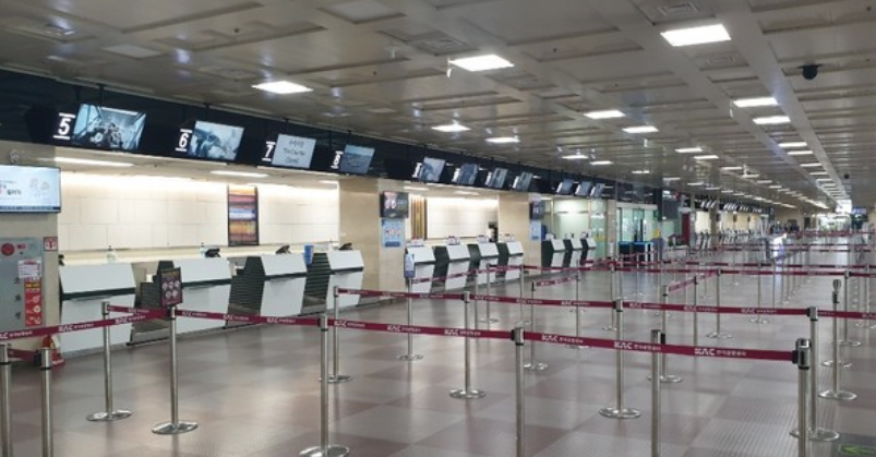 대구공항 28일까지 모든 국제선 운항 중단