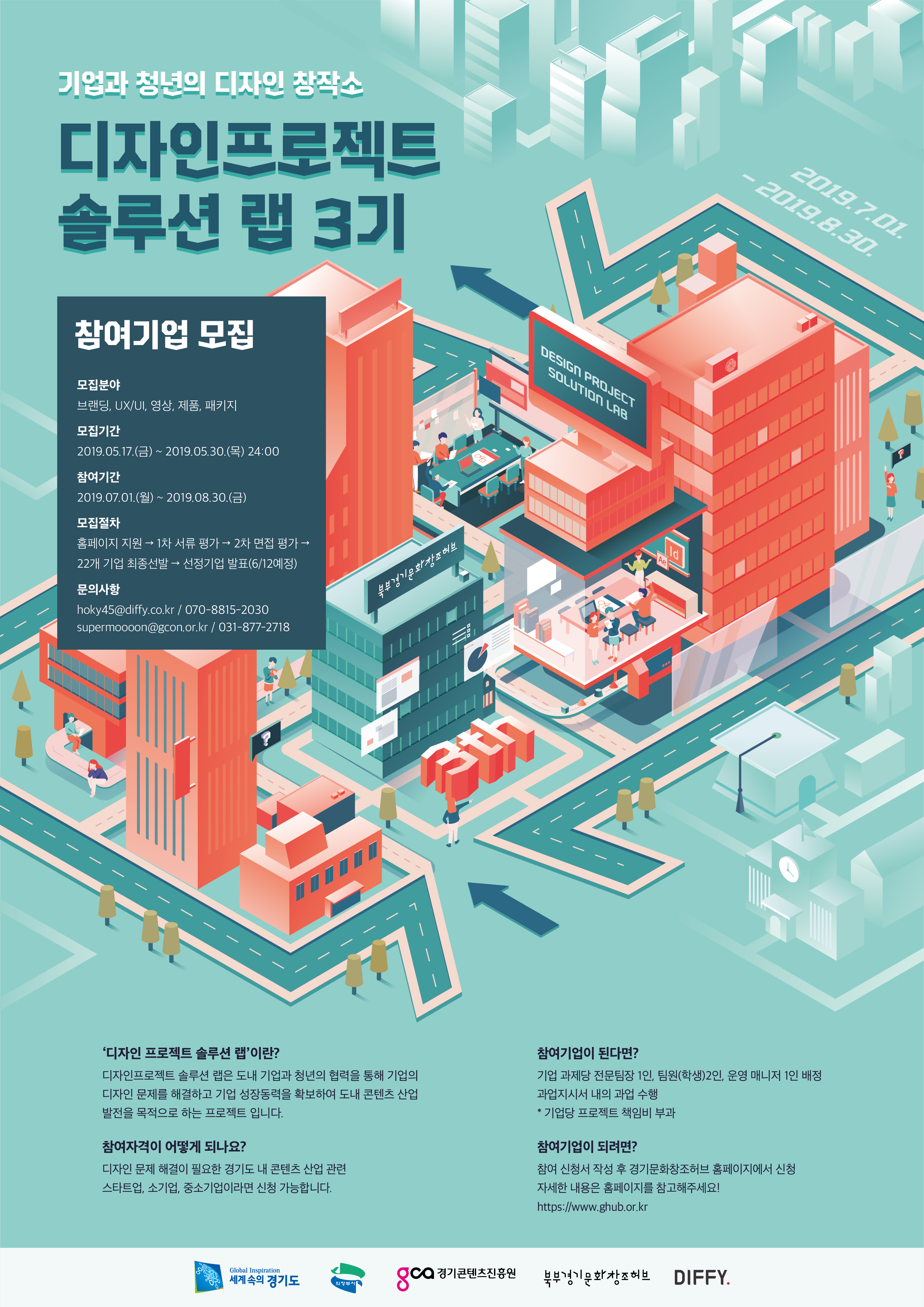 디자인, 기업과 청년을 잇다 ‘디자인프로젝트 솔루션 랩’ 참가기업 모집