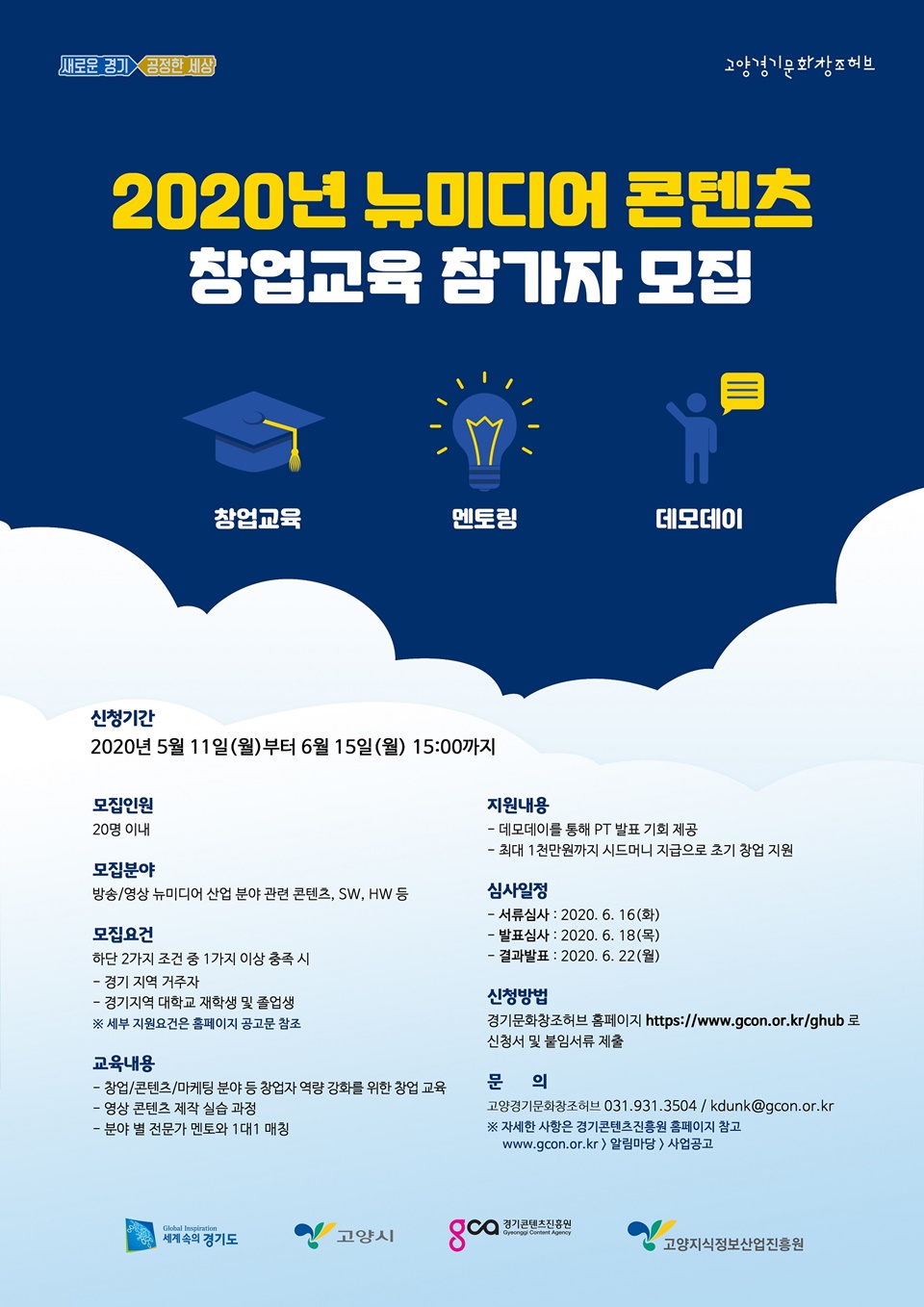 방송영상·뉴미디어 분야 예비창업자 교육 프로그램