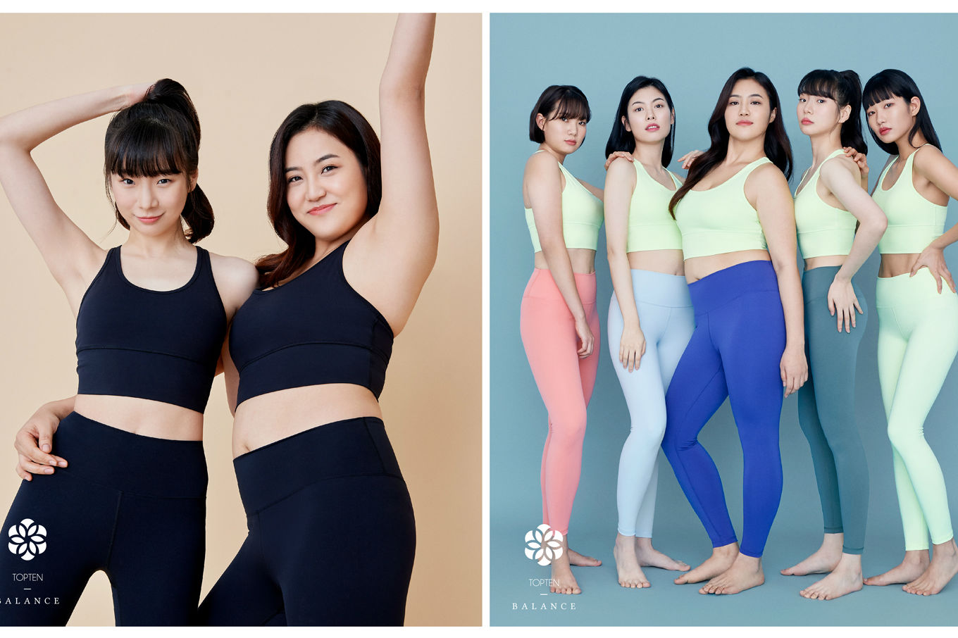 신성통상 탑텐, 요가와 필라테스웨어 브랜드 ‘밸런스’ 론칭