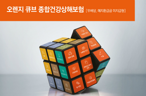 오렌지라이프, 고객 맞춤형 오렌지 큐브 종합건강상해보험 출시