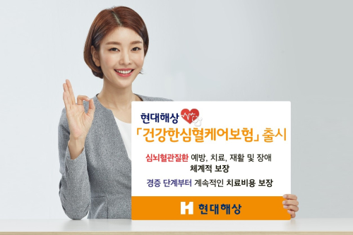 현대해상, 심뇌혈관질환 고객 맞춤형 ‘건강한 심혈케어보험’ 출시