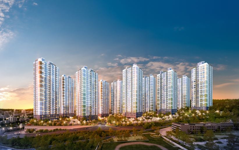 두산건설, 경남 양산시 두산위브더제니스 양산 1300 세대 모두 분양