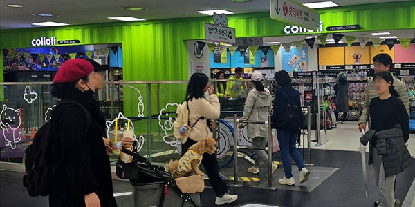 롯데마트, 경기 용인 신갈점에 반려동물 토탈케어 매장 콜리올리펫타운 열어