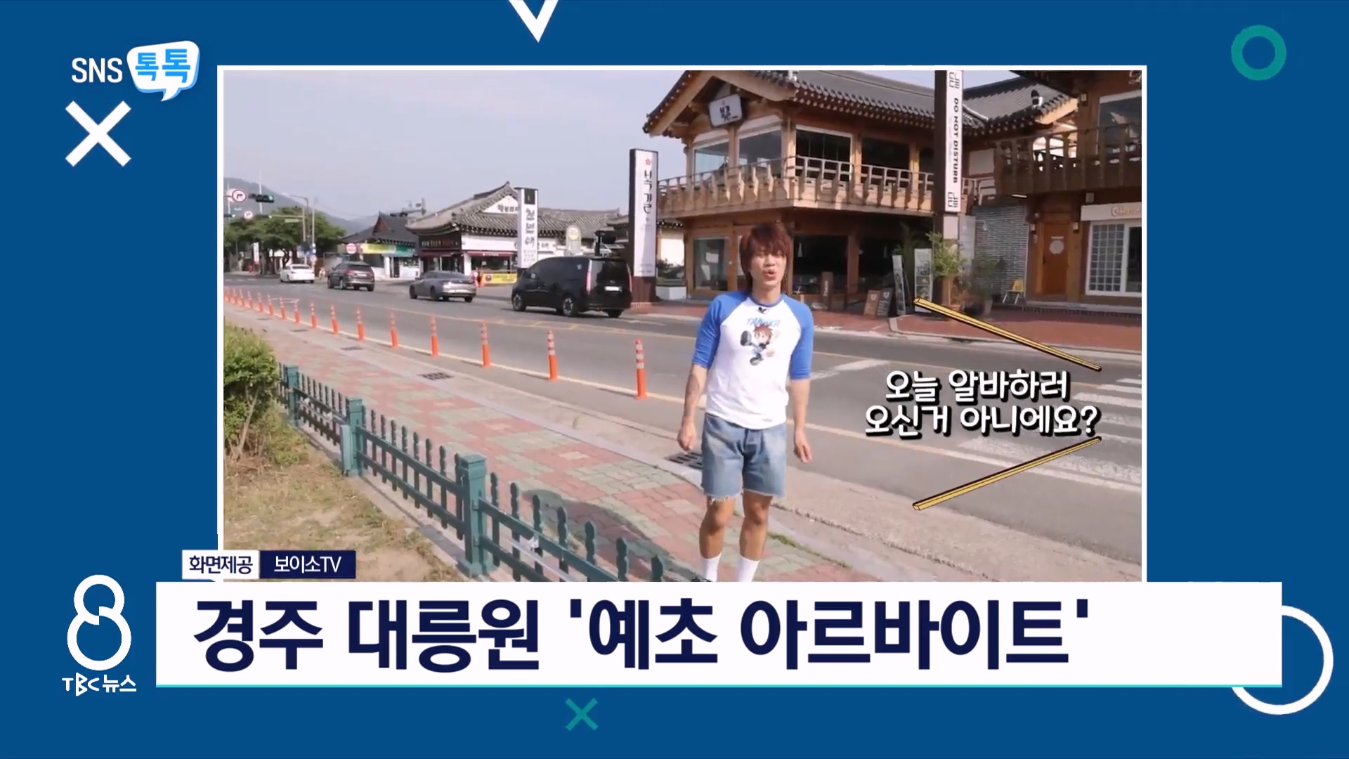 SNS톡톡) 경주 대릉원 예초 알바... 안동 선유줄불놀이