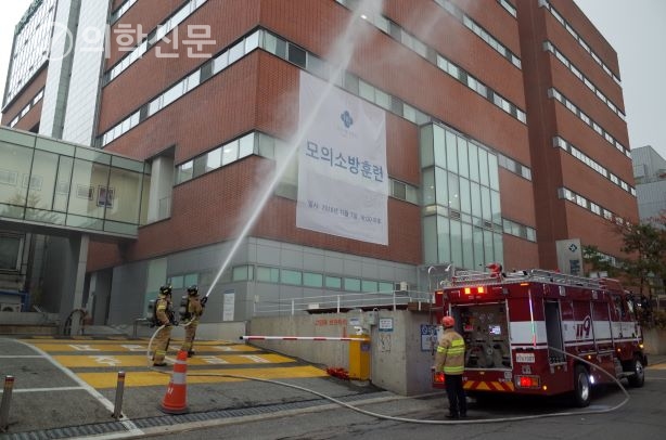 미즈메디병원, 강서소방서와 합동 소방훈련 실시