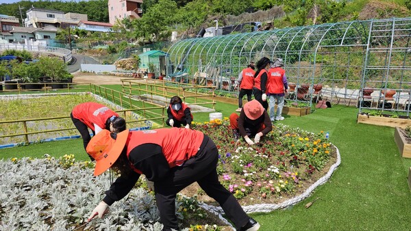 한국건강관리협회 부산서부검진센터, 건협사랑어머니봉사단 봉사활동