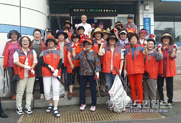 포항 양학동·통장協, 클린데이 환경정화 활동