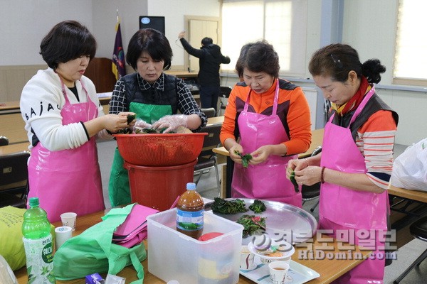 청도군여성단체協 소외계층 반찬나눔