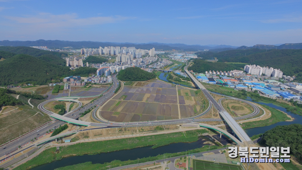 구미시 국도대체 우회도로 구포~덕산1 구간 개통
