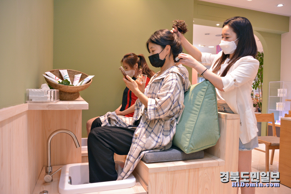 대구百, 아로마 전문 에스테틱 오픈
