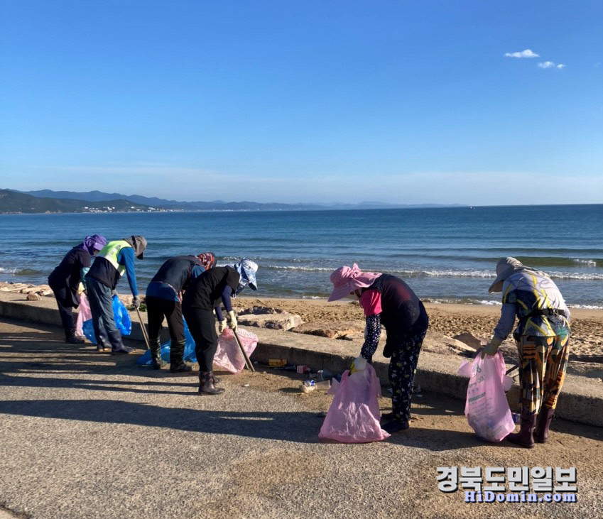 포항 흥해읍, 막바지 피서객 유치 구슬땀