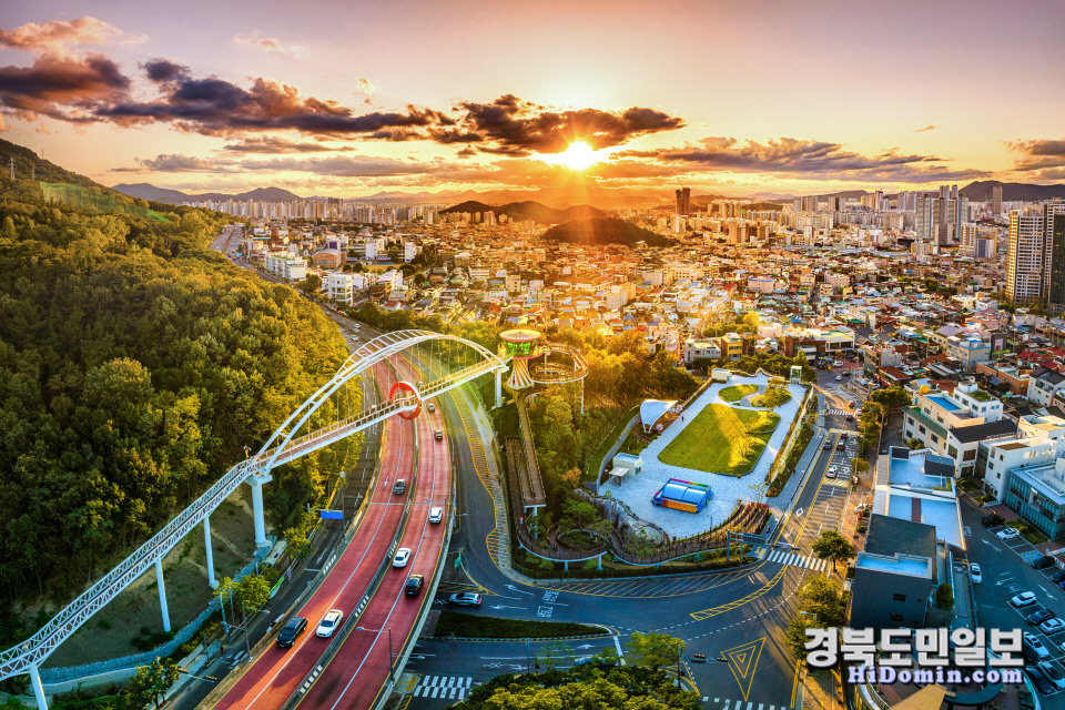 한국 여행 오면 가봐야 할 명소 대구 앞산공원