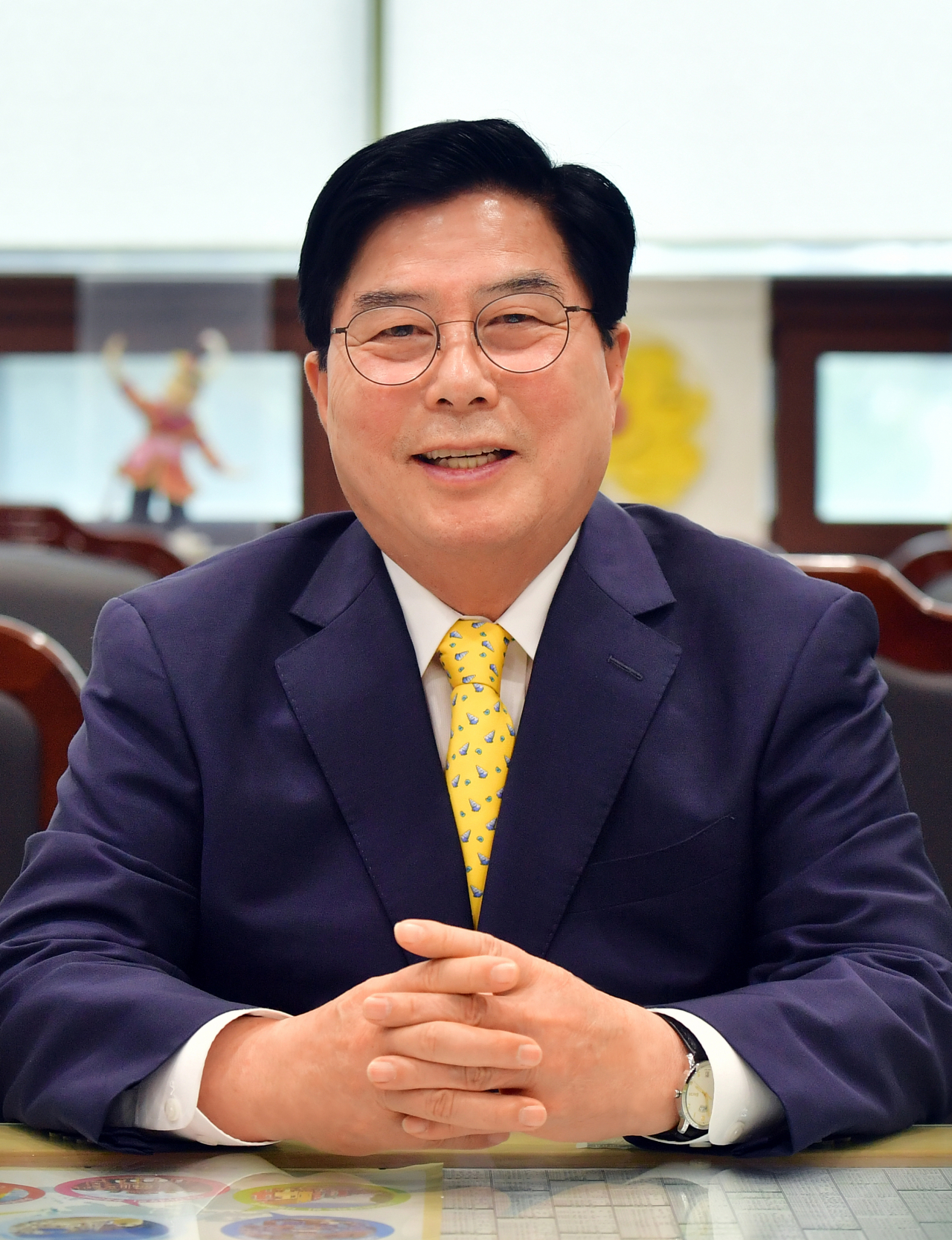 유두석 장성군수 농업인은 고품질 농산물 생산·유통은 행정이 책임