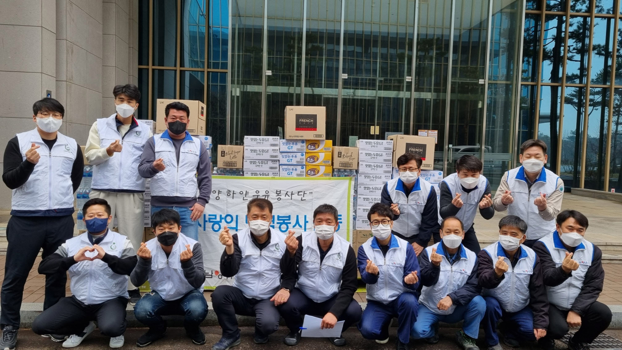 남양유업 나주공장, 연말 사랑의 이웃돕기 물품 기부