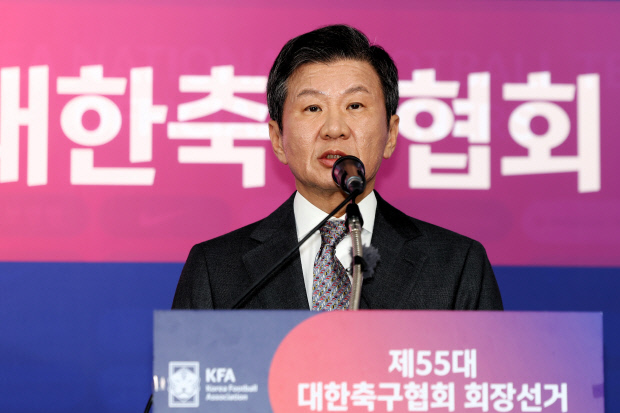 정몽규 대한축구협회장 징계 요구 집행 정지 유지됐다