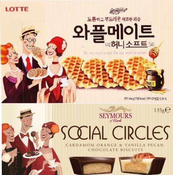 롯데제과 디자인 표절시비 ‘여전히 유통중’