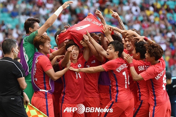 [리우 올림픽] 한국, 멕시코전 선발 라인업 공개… 손흥민·류승우 포진