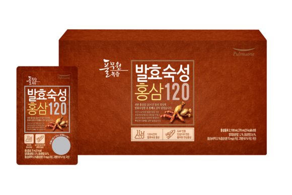 풀무원건강생활 풀무원녹즙, ‘발효숙성홍삼120’ 출시