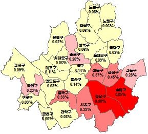 새해 첫주부터 서울 아파트값 상승세…강남 1주 만에 0.98%↑