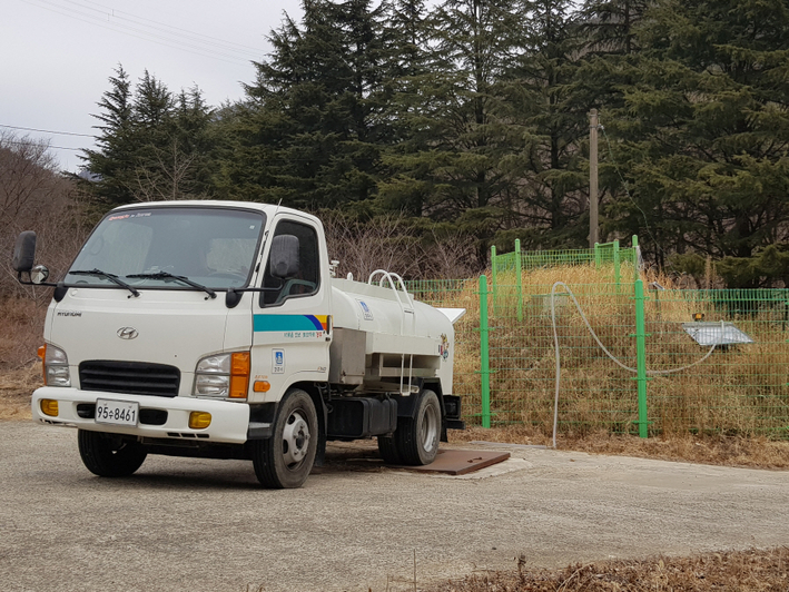 경주 안강읍 지하수 고갈지역 비상급수 지원