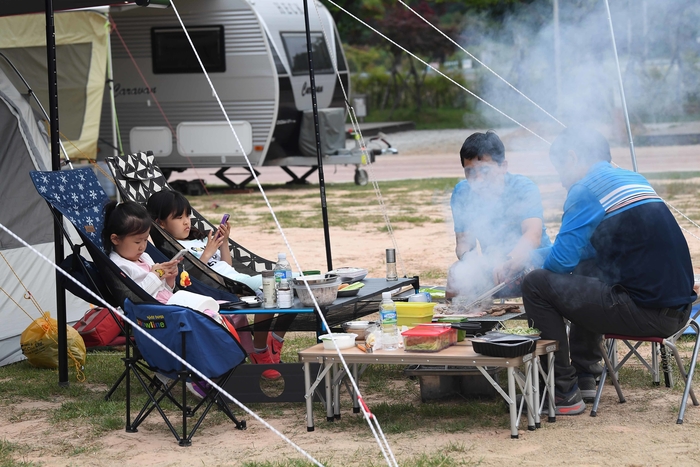 “休食(휴식)” 2019 내장산 캠핑대회 성료-