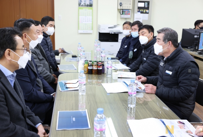 보령시, (주)케이디에프 근로자와 현장 간담회 가져