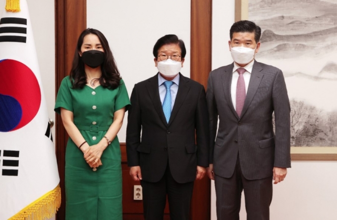 주한미국상공회의소-한독상공회의소, 박병석 국회의장 예방