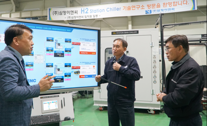 ㈜삼정이엔씨, 친환경 수소냉각기 국산화 ‘두각’