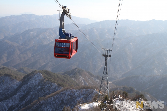 화천 백암산 케이블카 15년만에 준공…4월 오픈