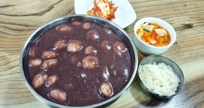 국산 팥 100%  대전⋅계룡 3대 팥죽집[맛좋은 칼럼]