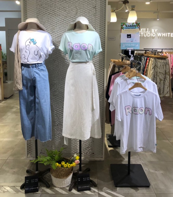밀스튜디오, 한국 고유 캐릭터 라온과 콜라보