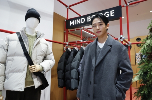 마인드브릿지, 정해인 & 뱀뱀과 잠실 롯데월드몰 팝업
