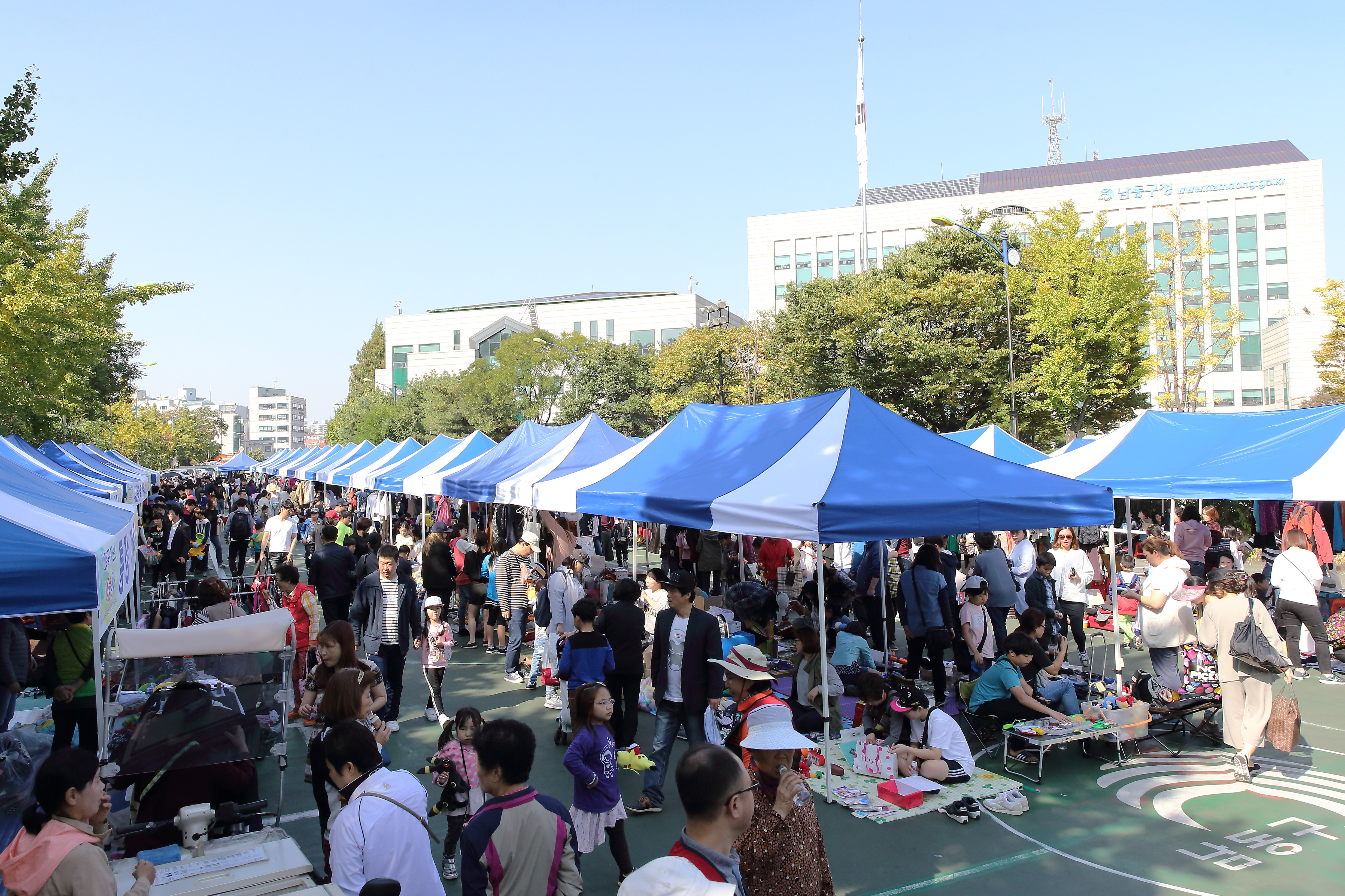 인천 남동구, 2017년 제2회 자원순환 나눔장터 성황