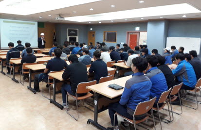 인천환경공단 청라사업소 하반기 정기정비 대비 특별안전교육 실시
