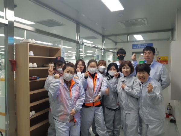 이천소방서 의용소방대, 관내 마스크 공장 일손 지원