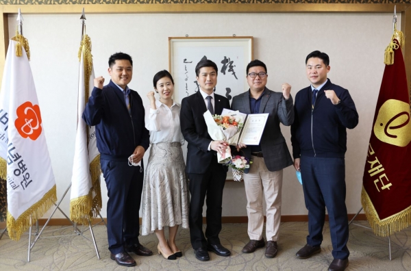 롯데의료재단, 국제의료발전에 기여한 공로로 표창 수상