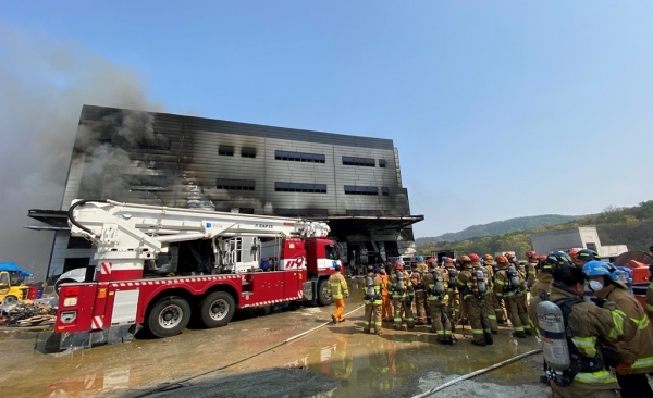 경기소방, 도내 창고시설 화재원인  부주의가 가장 많아