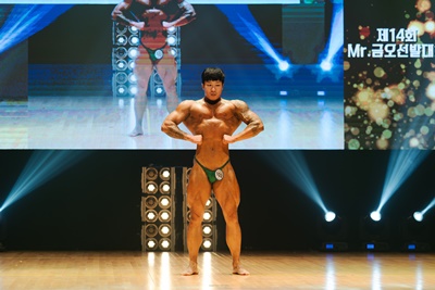 윤석 안동헬스 트레이너, 미스터 금오대회 +85KG급 3위 차지