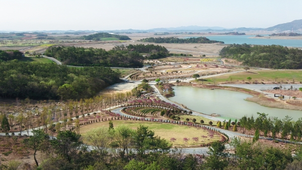 해남군 솔리시도 기업도시 국내 최대 어린이정원 산이정원 조성 박차